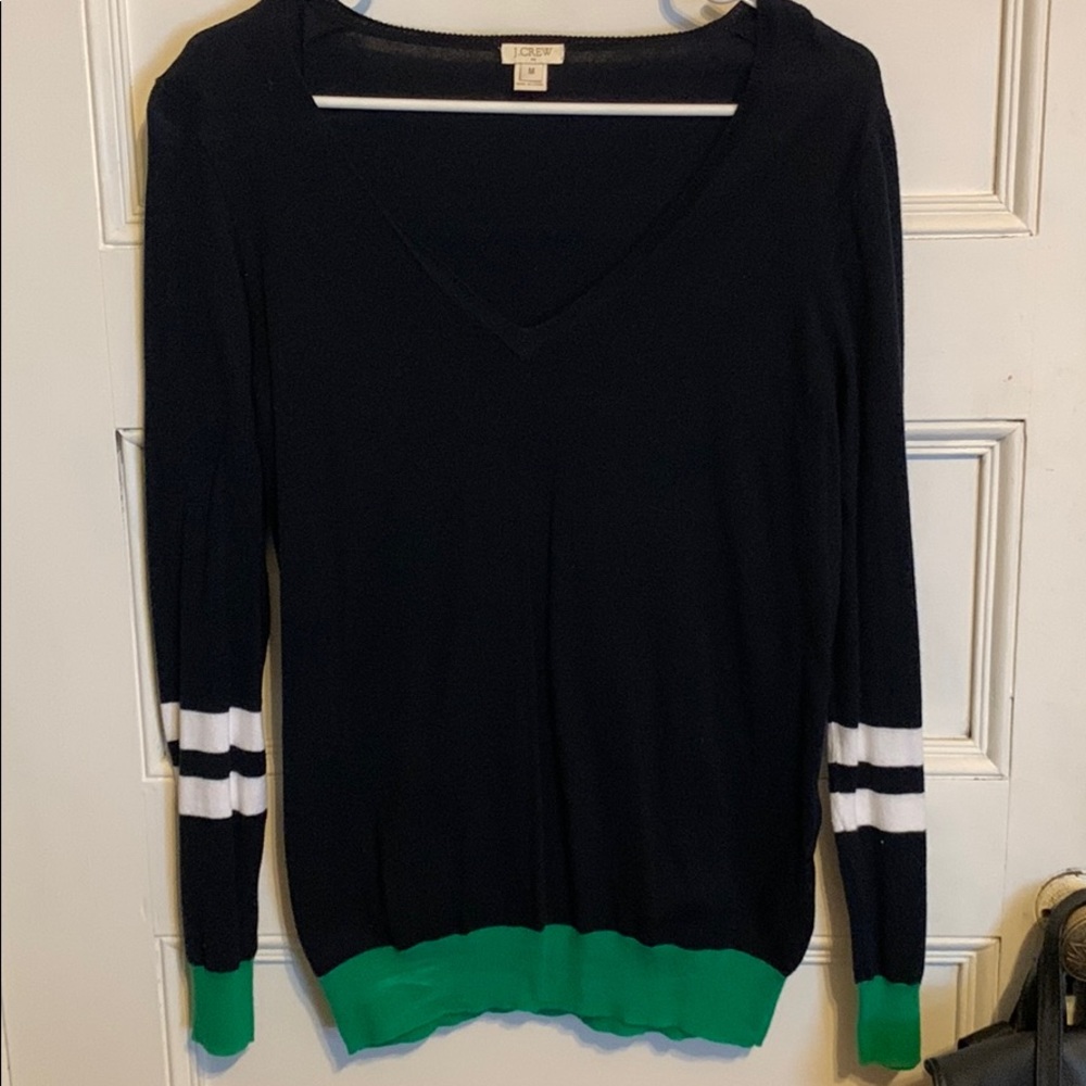 Navy jcrew sweater